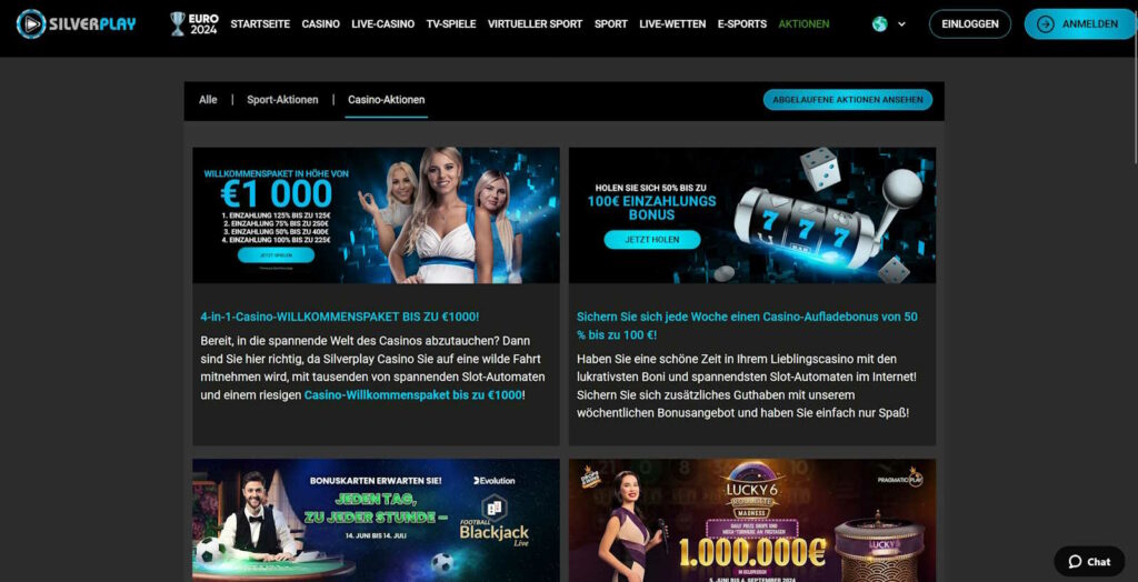 silverplay casino bonusaktionen