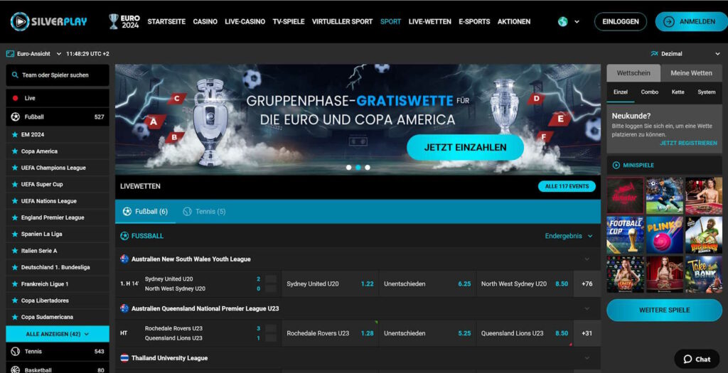 silverplay casino sportwetten